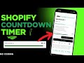 Add a Sale Countdown Timer to Shopify | Easiest Method in 2025