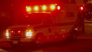 AMR Ambulance 474 ( MED474 ) Responding code 3 to a Medical Emergency in Oxnard!