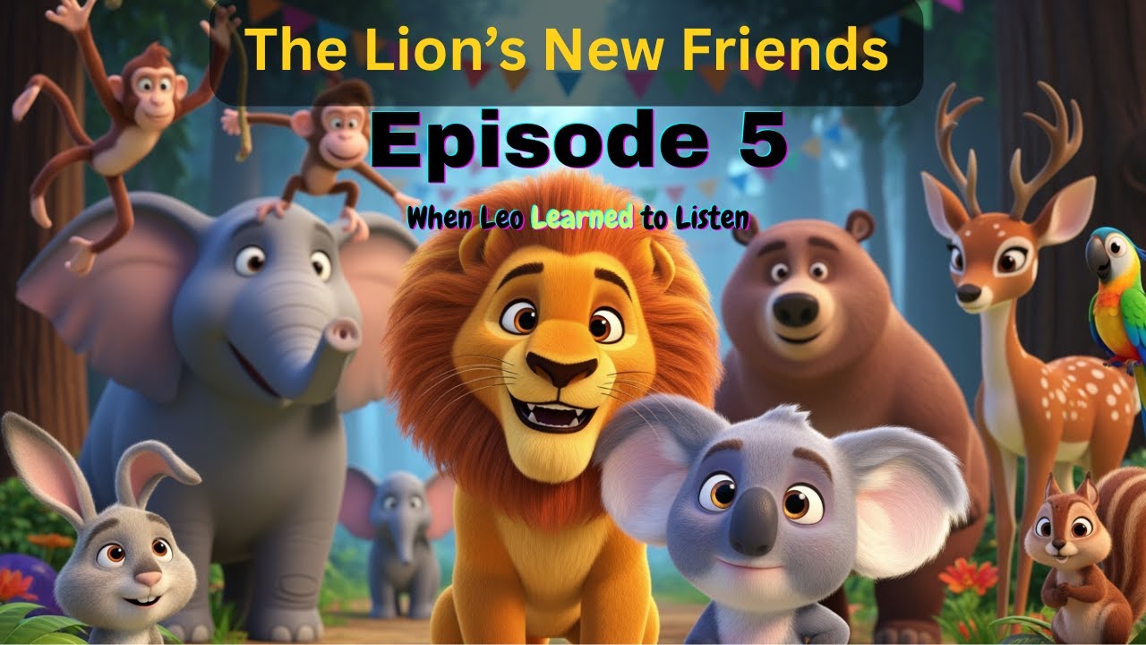 When Leo Learned to Listen. |kids toys| kids cartoon | kids videos| Animals and pets stories.