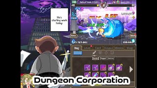 Dungeon Corporation : (An auto-farming RPG game!) Gameplay screenshot 3