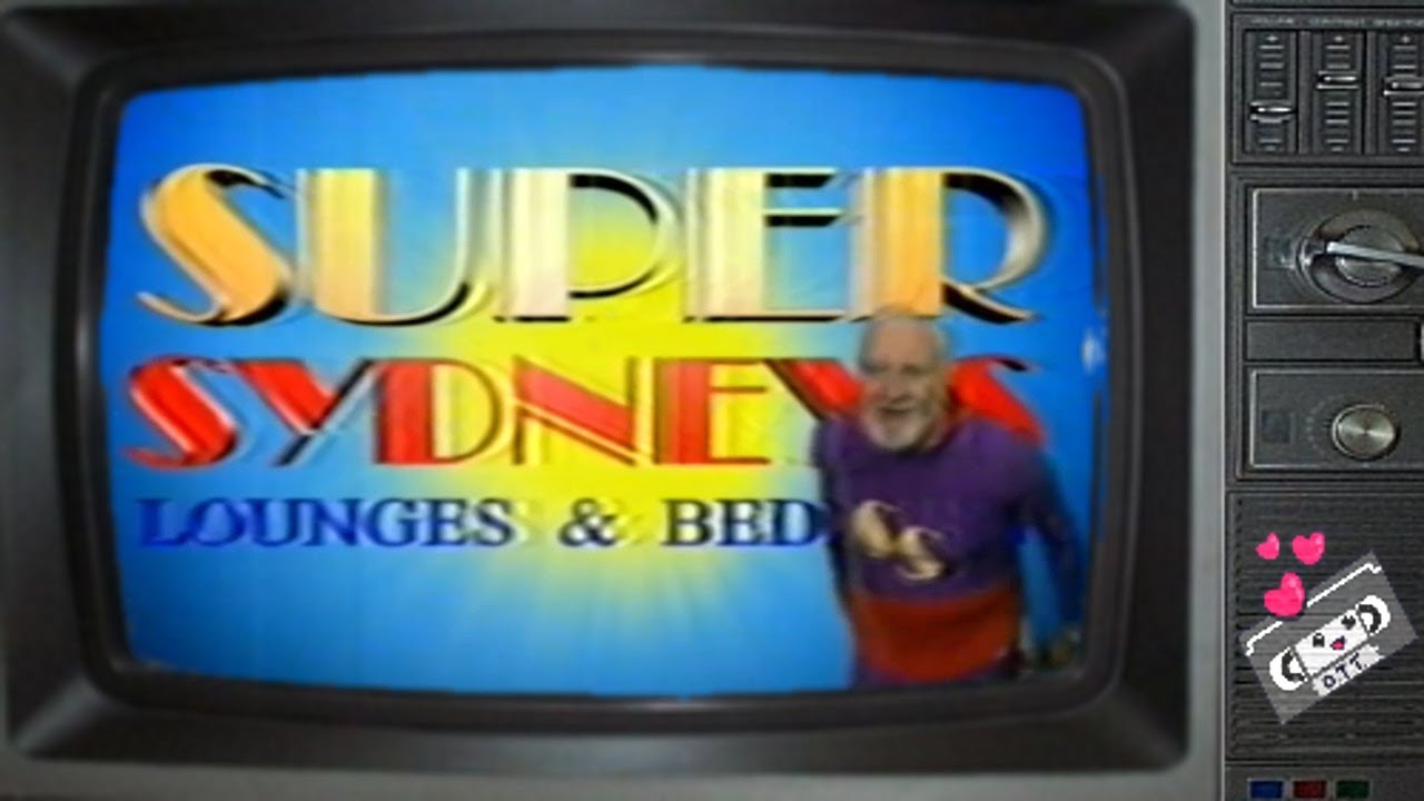 Super Sydney's Lounges & Bedding Free Footstool Commercial 2003 YouTube