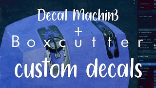 Famous Using Decal Machin3 + Boxcutter to create custom decals Net Worth