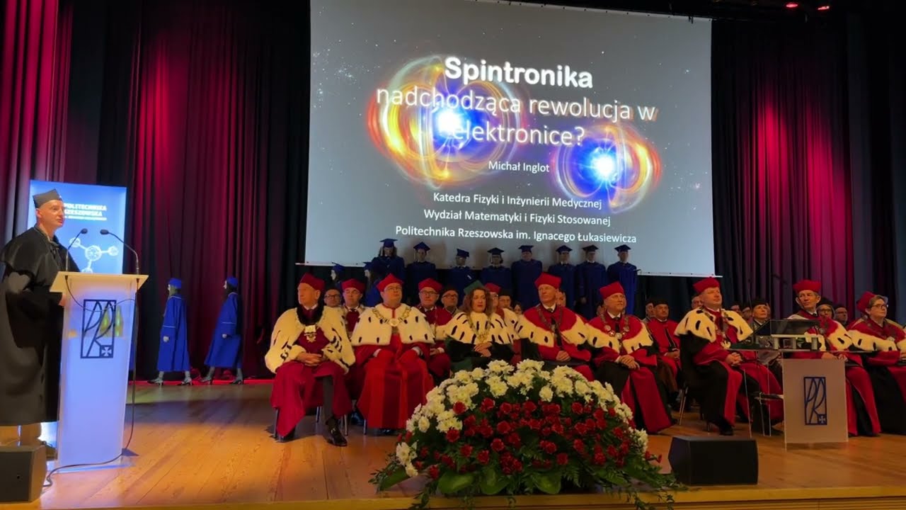 Wykład „Spintronika. Nadchodząca rewolucja w elektronice?” - dr inż. Michał Inglot, prof. PRz.