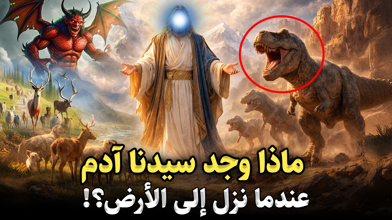 ماذا كان يوجد على الأرض قبل نزول سيدنا آدم وماذا فعل معهم؟ وكيف خلقت الجن والملائكة؟