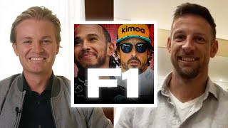 Hamilton vs Alonso - Who's Faster? Talking F1 with Jenson Button! | Nico Rosberg | Podcast #20
