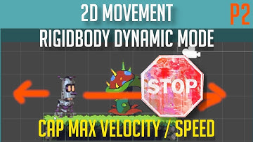 Limit Run Speed Velocity Cap - P2 - Unity 2018 Tutorial