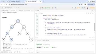 LeetCode 112 | Path Sum | BFS | Iterative Solution | Linear Time and Space Complexity