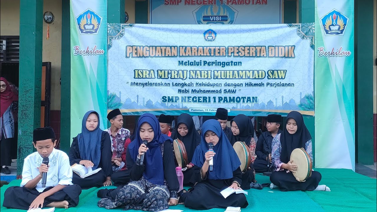 PERINGATAN ISRA' MI'RAJ 2025 SMP NEGERI 1 PAMOTAN