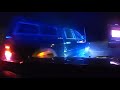 Dashcam: Deputy On Rims Chases Suspect After Being Rammed During Pursuit.