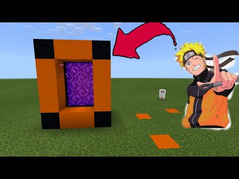 CARA MEMBUAT PORTAL KONOHA (NARUTO) - MINECRAFT PE