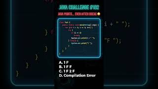 🤯 Java break vs finally! Which Executes First? #java #coding #viral #trending