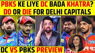 PBKS KE LIYE DC BADA KHATRA? DO OR DIE GAME FOR DELHI CAPITALS😱 #dcvspbks #preview #ipl2026