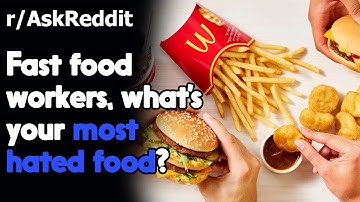 Fast food workers, what