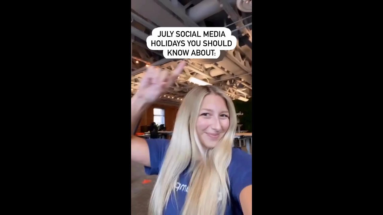 July Social Media Holidays