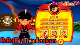 Boboiboy Bounce & Blast #2 - Level 16-20  || Boboiboy Thunderstorm screenshot 4