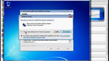 VirtualBox   Installing Guest Additions in Windows 7