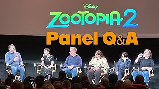 Disney's Zootopia 2 Q&A — Ginnifer Goodwin, Ke Huy Quan & Filmmakers