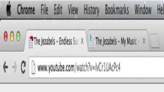 Google Chrome Tabs with Equalizer Bars for Audio & Video