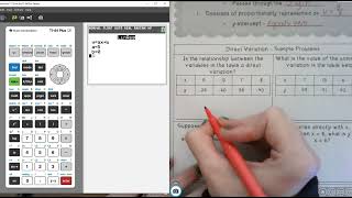 4.2 Direct Variation Notes