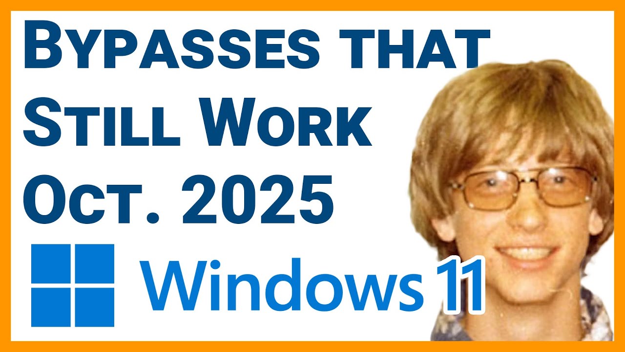 Обход входа в учетную запись MS в Windows 11 25H2