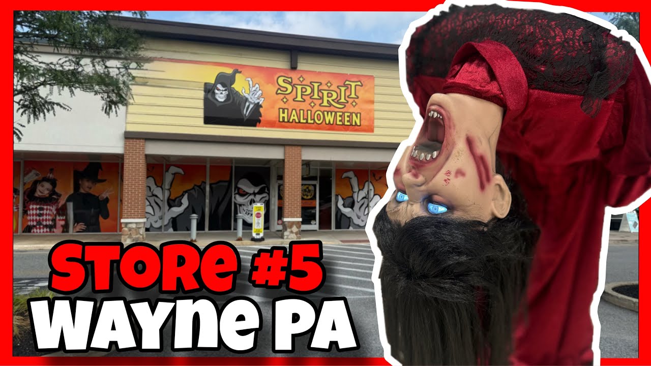 Wayne, PA | Spirit Halloween 2025 STORE TOUR! Store #5 🎃