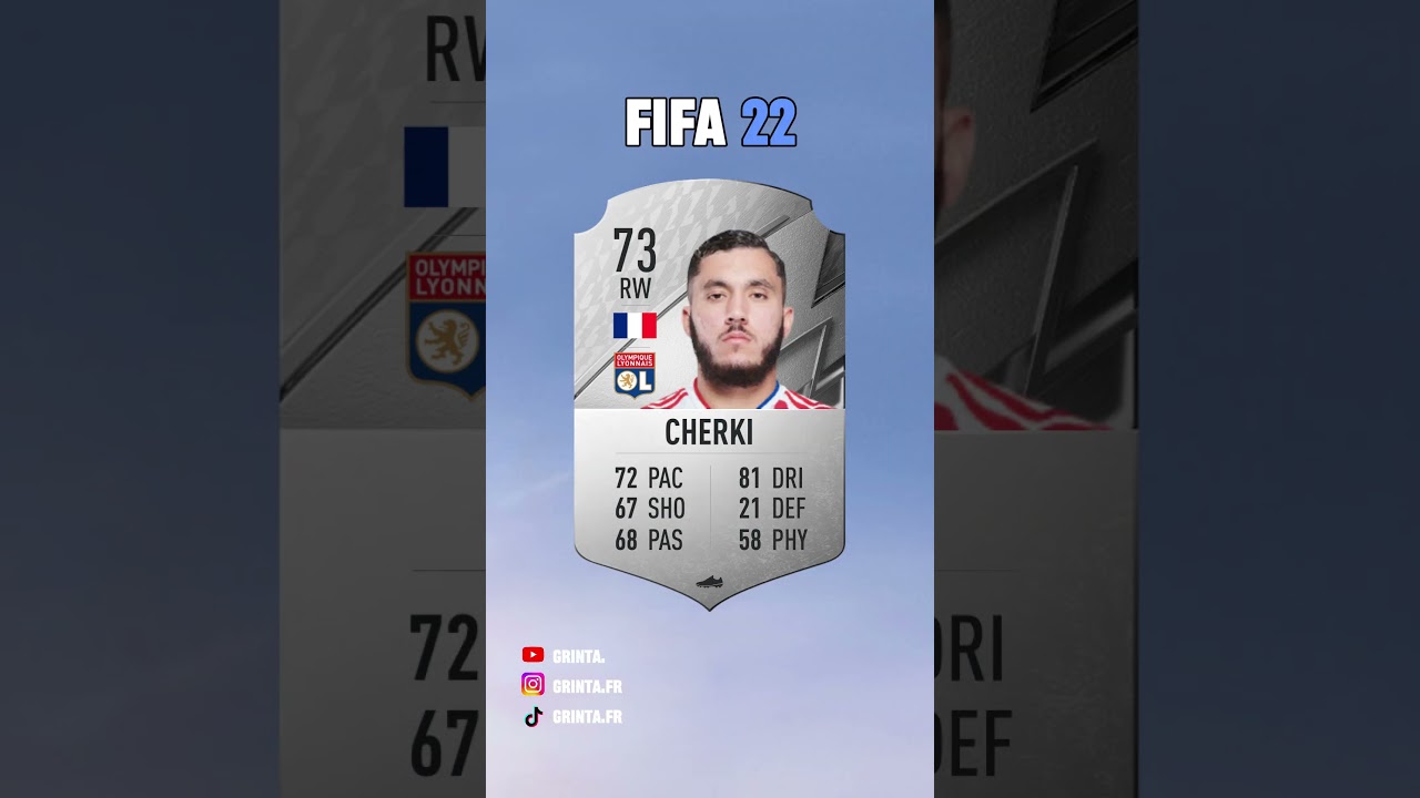 Rayan Cherki - FIFA Evolution (FIFA 21 - FC 25)