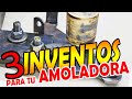 3 INVENTOS CASEROS PARA TU AMOLADORA - IDEA DE SOPORTE HECHA EN CASA