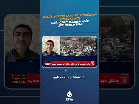 Geçiş Süreci Tamamlandığında Türkiye’nin Geri Çekilmemesi İçin Bir Sebep Yok