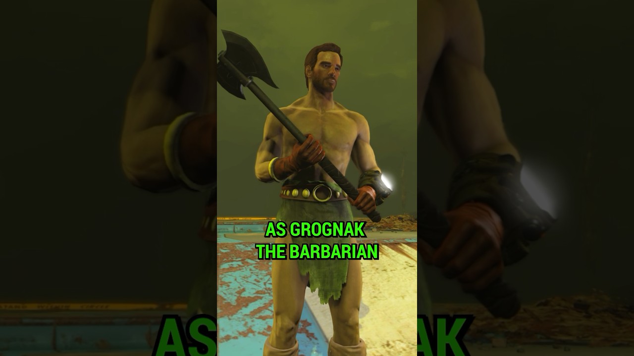 Grognak The Barbarian Fallout 4
