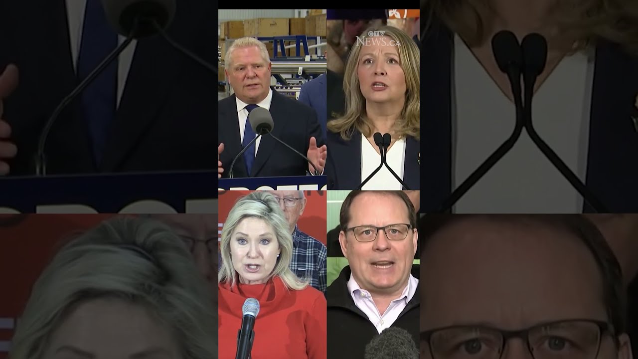 Election Day In Ontario With Voters Across The Province Heading To Polls