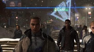 Detroit: Become Human™ Kara and Alice at Recycling Center