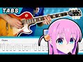Tabsbocchi the rock ep5 guitar loneliness and blue planetby tron544