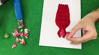 A warm afternoon of simple paper crafting art projects