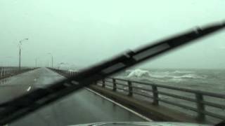 Hurricane Sandy Generates Enormous Waves in the Chesapeake Bay