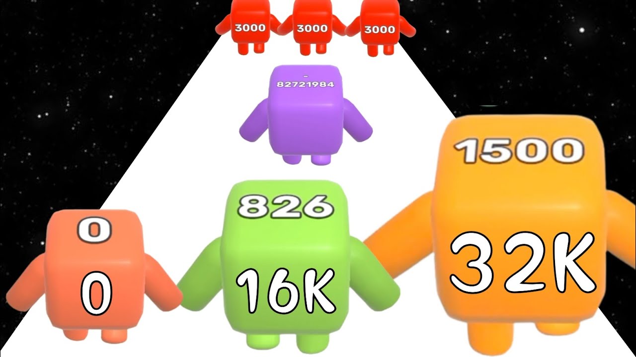 Numbers Upgrade Level Up Numbers - Gameplay Android, iOS (Max Level) New Update - YouTube