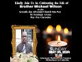 Burial  thanksgiving service michael  mickey wilson  may pen sda church  may 05 2024