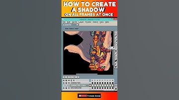 Aseprite Tutorial: How to Make an Animated Shadow on Every Frame with a Simple Trick (PRO Tip)