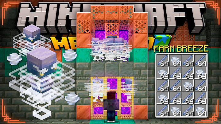 A MELHOR FARM de BREEZE da 1.21 - Minecraft Survival Eterno