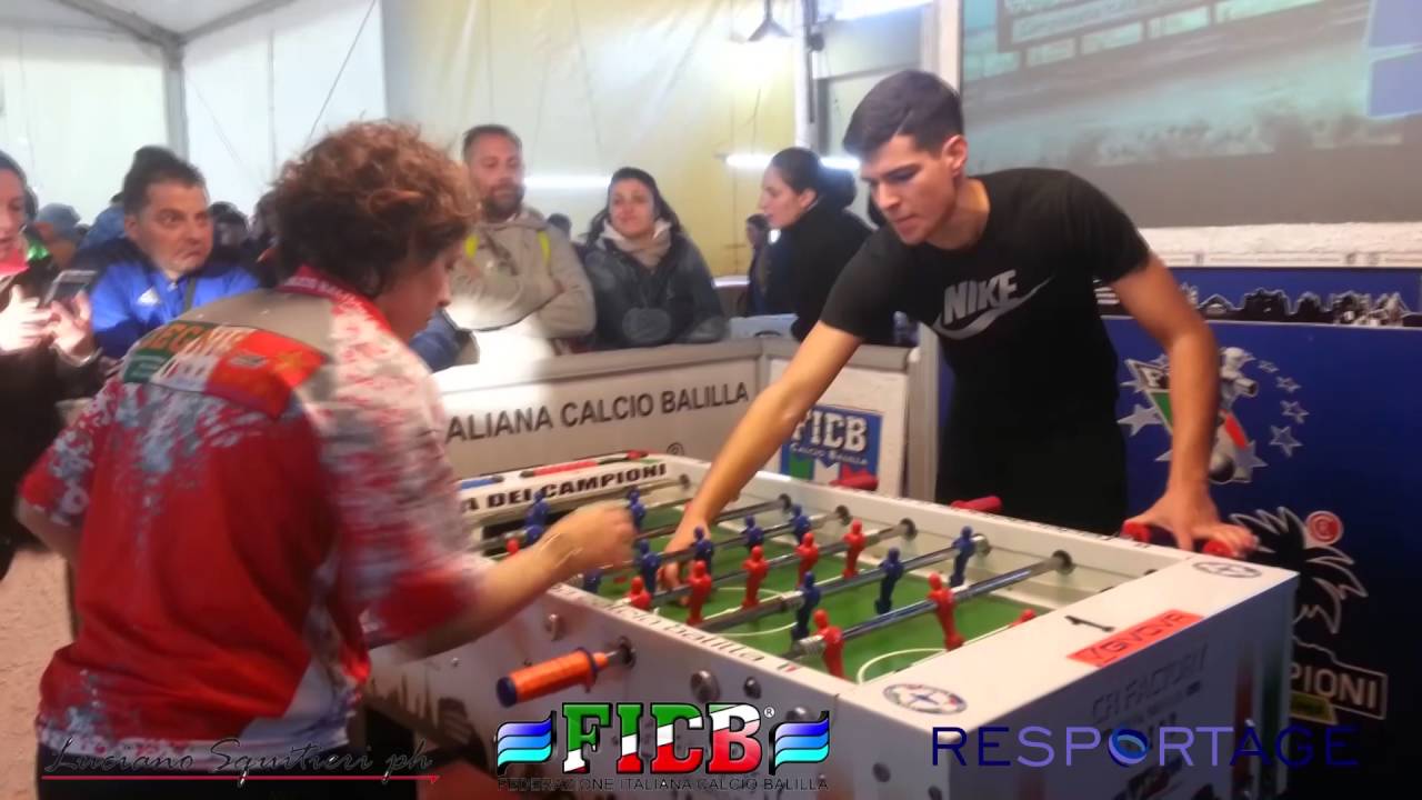 Lorenzo Nesta - Campione D'Italia 2016 - Pentathlon - Federazione Italiana Calcio Balilla