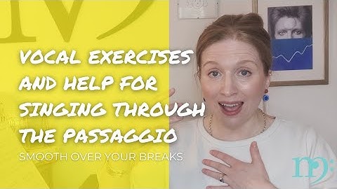A bit of chat and lots of exercises for smoothing the passaggio (voice breaks) | MusicForMy... Voice