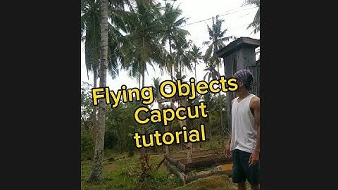 Flying Objects(Things)Tutorial #capcut #tutorial #editing #fying#everyone #youtuber