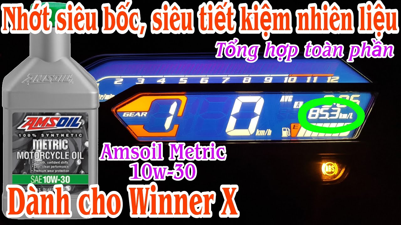 Đánh giá nhớt tổng hợp Amsoil Metric 10w30 - Nhớt siêu... - youtube