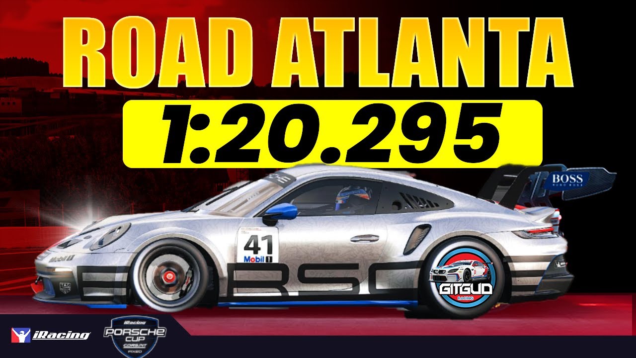 Руководство по трассе iRacing Porsche Cup ROAD ATLANTA — 