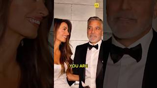 George Clooney Treats Amal Like a QUEEN 🥹 #shorts