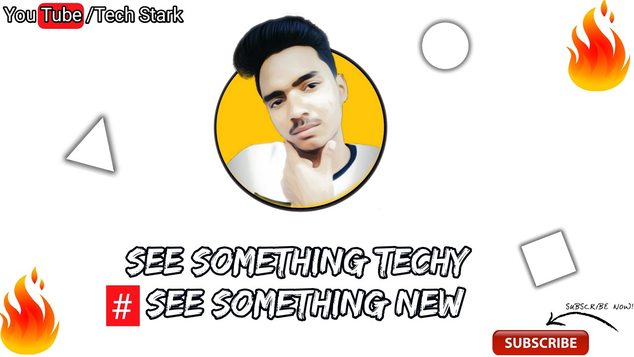 # My First Intro On YouTube | Tech Videos | Tech Stark - YouTube