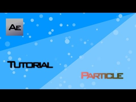 [AETutorial]การทำParticle + BGสวยๆ