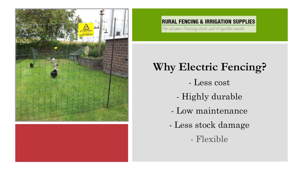 Get Quality Electrical Fencing Supplies in Perth YouTube