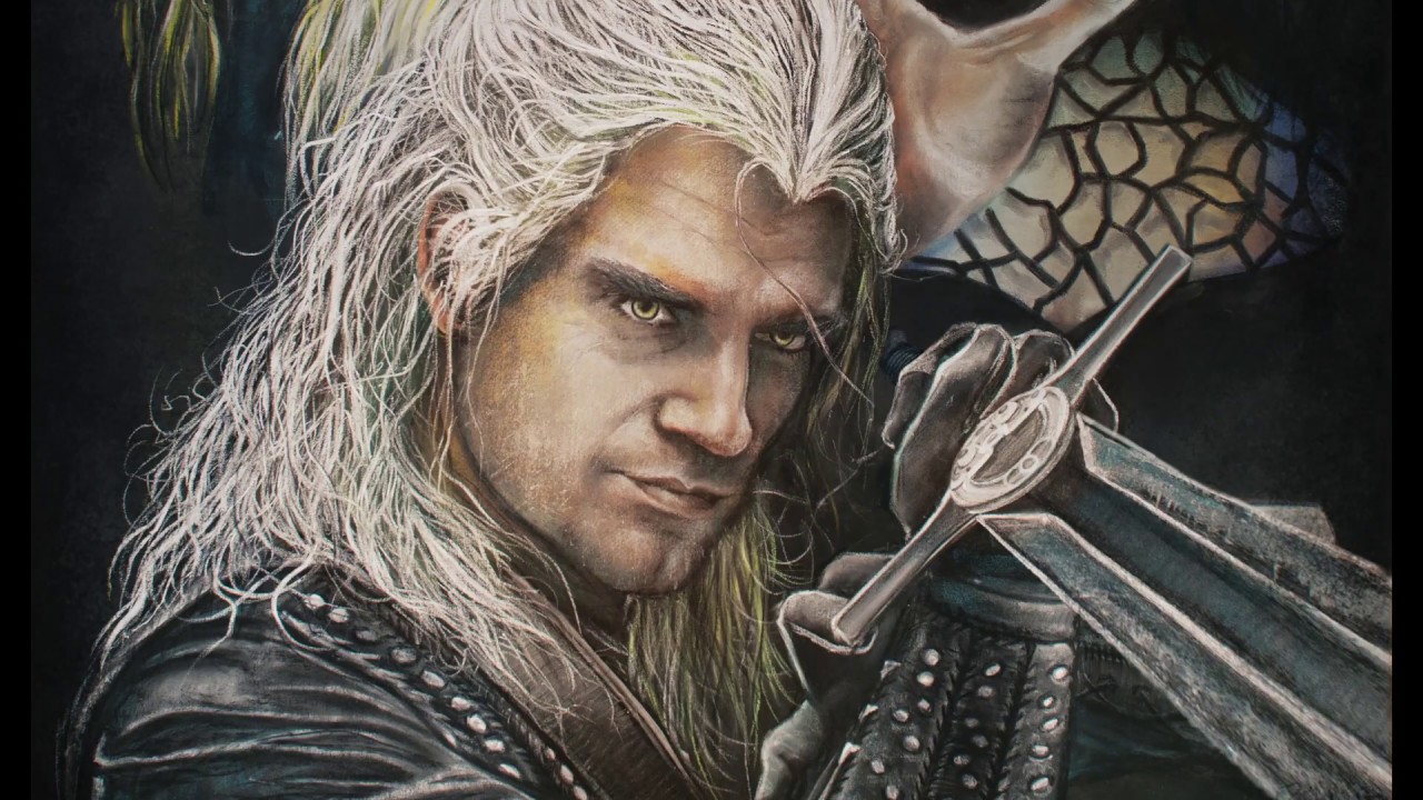 Henry Cavill - the Witcher схема вышивки.