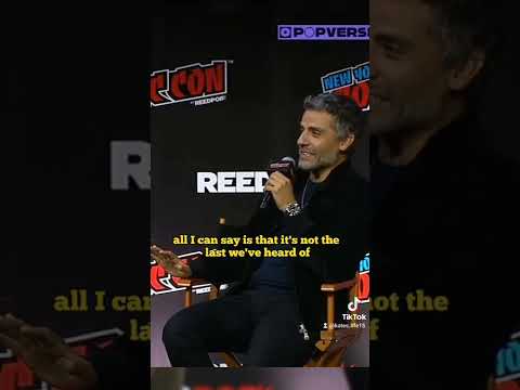 Oscar Isaac at New York Comic Con! Moonknight season 2? #oscarisaac#moonknight #comiccon #newyork