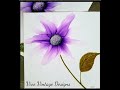 #67 Part 2-Easiest way to create petals with alcohol ink and airbrush